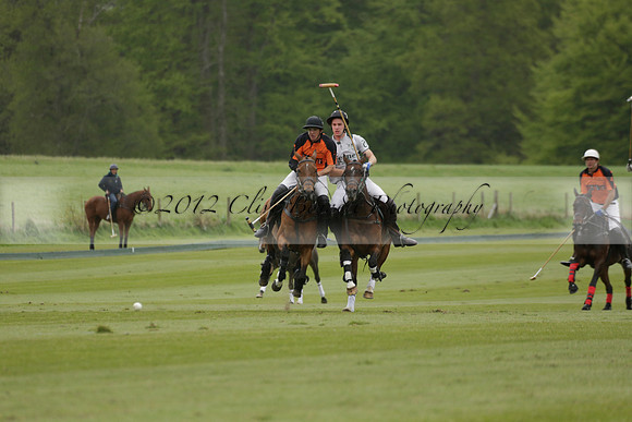 Four Quarters Orange v Ferne Park  in a Dollar Cup Polo match 2013.05.13