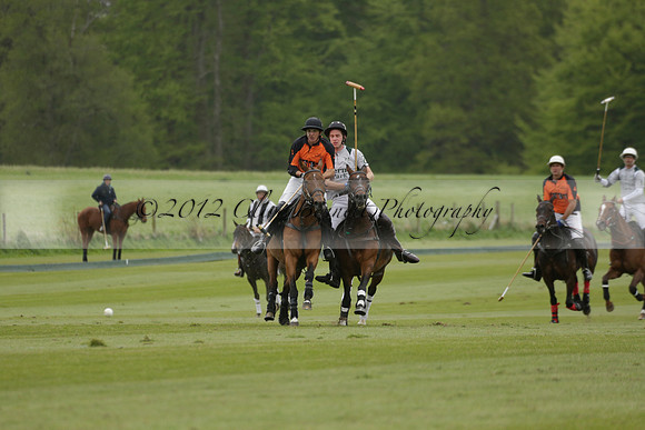Four Quarters Orange v Ferne Park  in a Dollar Cup Polo match 2013.05.13