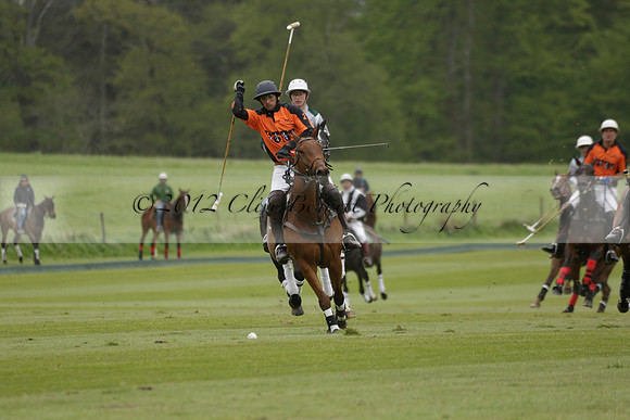 Four Quarters Orange v Ferne Park  in a Dollar Cup Polo match 2013.05.13