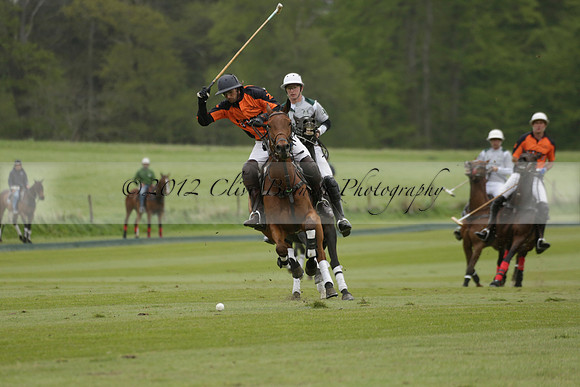 Four Quarters Orange v Ferne Park  in a Dollar Cup Polo match 2013.05.13