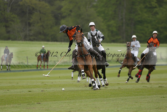 Four Quarters Orange v Ferne Park  in a Dollar Cup Polo match 2013.05.13
