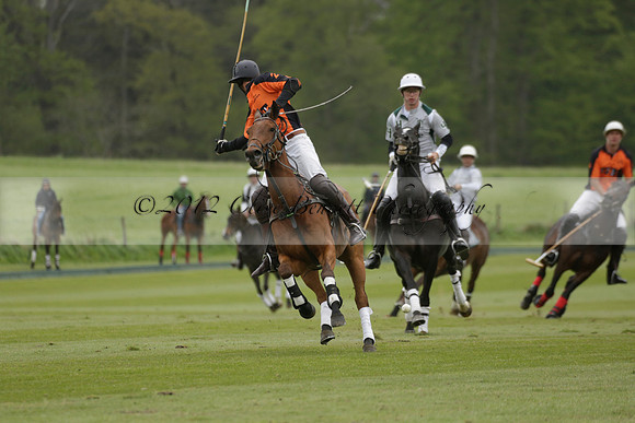 Four Quarters Orange v Ferne Park  in a Dollar Cup Polo match 2013.05.13
