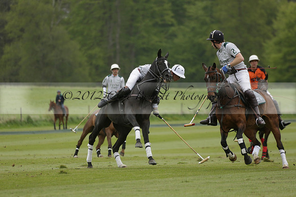 Four Quarters Orange v Ferne Park  in a Dollar Cup Polo match 2013.05.13