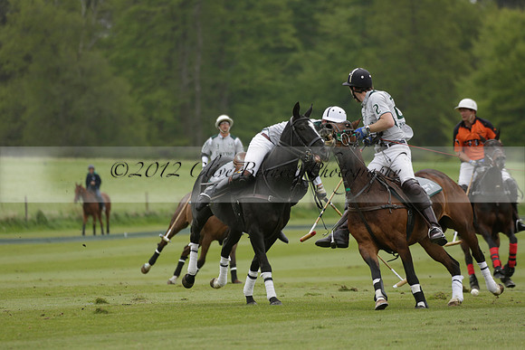 Four Quarters Orange v Ferne Park  in a Dollar Cup Polo match 2013.05.13