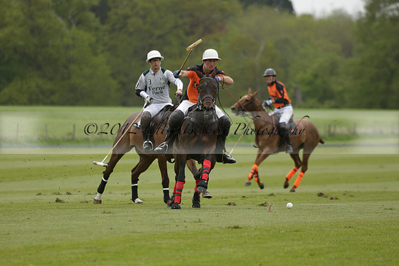 Four Quarters Orange v Ferne Park  in a Dollar Cup Polo match 2013.05.13