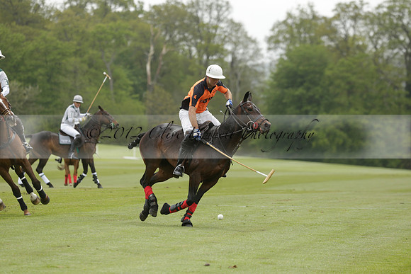 Four Quarters Orange v Ferne Park  in a Dollar Cup Polo match 2013.05.13