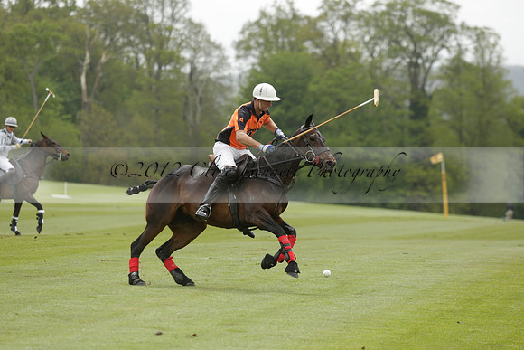 Four Quarters Orange v Ferne Park  in a Dollar Cup Polo match 2013.05.13
