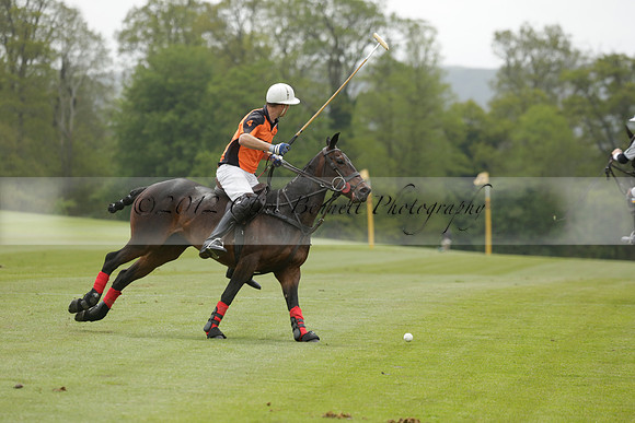 Four Quarters Orange v Ferne Park  in a Dollar Cup Polo match 2013.05.13