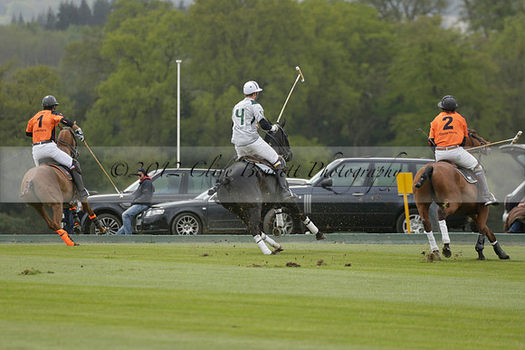 Four Quarters Orange v Ferne Park  in a Dollar Cup Polo match 2013.05.13