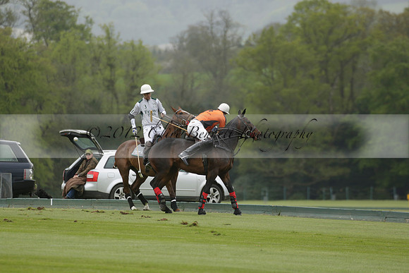 Four Quarters Orange v Ferne Park  in a Dollar Cup Polo match 2013.05.13