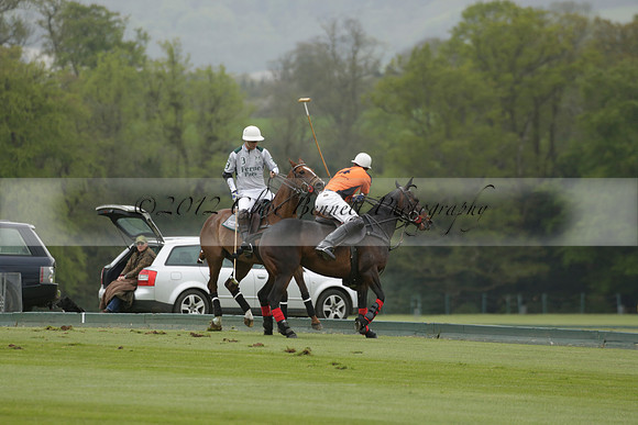Four Quarters Orange v Ferne Park  in a Dollar Cup Polo match 2013.05.13