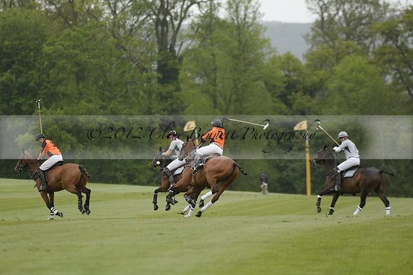 Four Quarters Orange v Ferne Park  in a Dollar Cup Polo match 2013.05.13