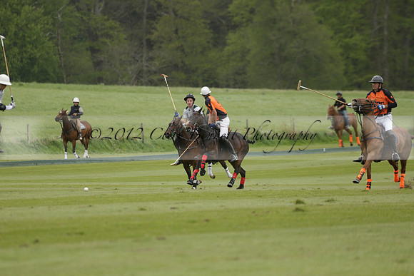 Four Quarters Orange v Ferne Park  in a Dollar Cup Polo match 2013.05.13