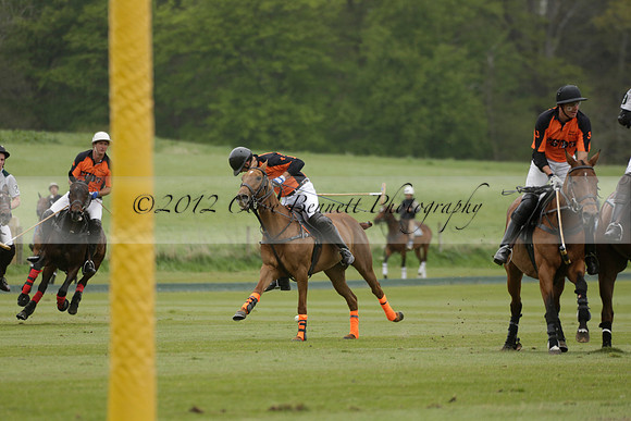 Four Quarters Orange v Ferne Park  in a Dollar Cup Polo match 2013.05.13