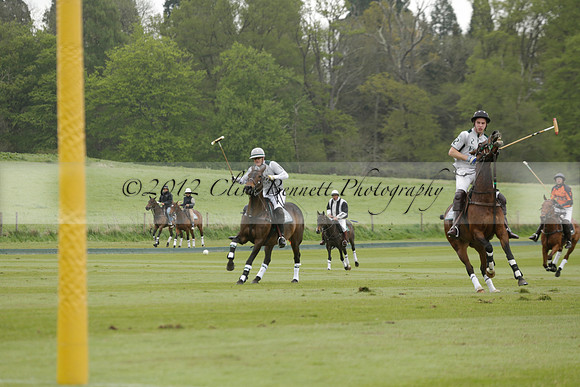 Four Quarters Orange v Ferne Park  in a Dollar Cup Polo match 2013.05.13