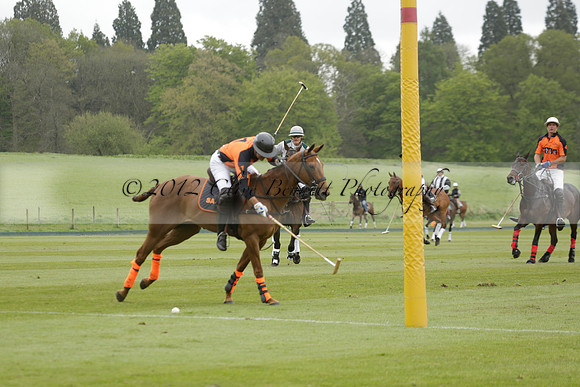 Four Quarters Orange v Ferne Park  in a Dollar Cup Polo match 2013.05.13
