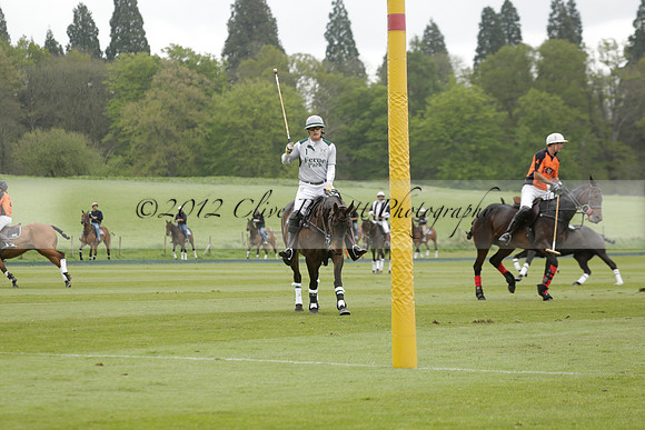 Four Quarters Orange v Ferne Park  in a Dollar Cup Polo match 2013.05.13