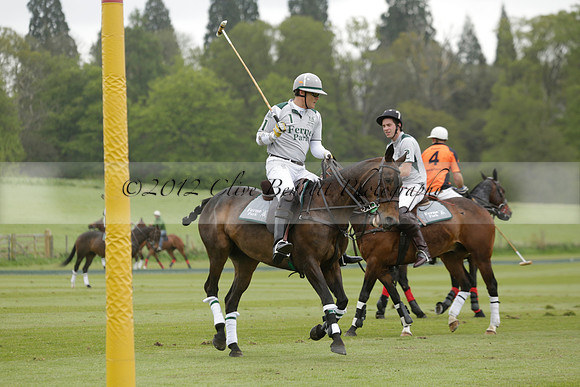 Four Quarters Orange v Ferne Park  in a Dollar Cup Polo match 2013.05.13