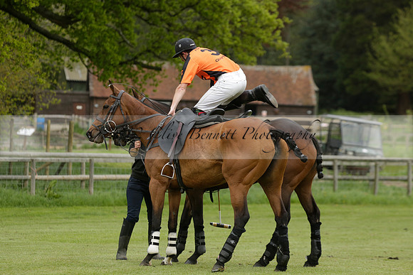 Four Quarters Orange v Ferne Park  in a Dollar Cup Polo match 2013.05.13