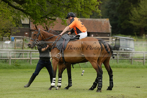 Four Quarters Orange v Ferne Park  in a Dollar Cup Polo match 2013.05.13