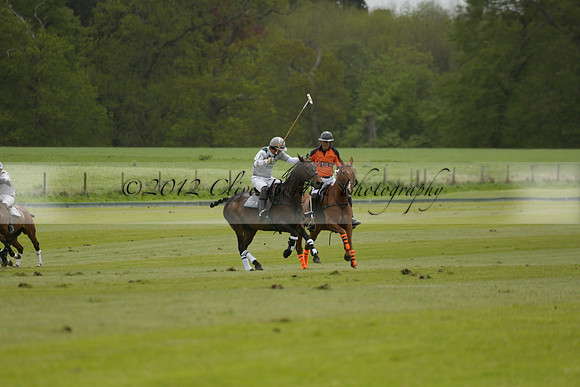 Four Quarters Orange v Ferne Park  in a Dollar Cup Polo match 2013.05.13