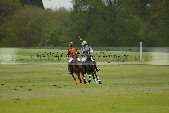 Four Quarters Orange v Ferne Park  in a Dollar Cup Polo match 2013.05.13