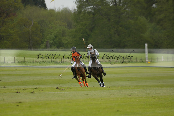 Four Quarters Orange v Ferne Park  in a Dollar Cup Polo match 2013.05.13
