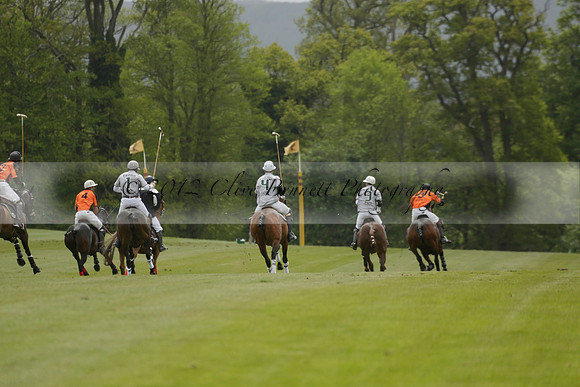 Four Quarters Orange v Ferne Park  in a Dollar Cup Polo match 2013.05.13
