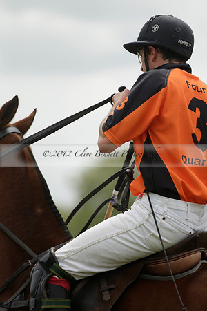 Four Quarters Orange v Ferne Park  in a Dollar Cup Polo match 2013.05.13