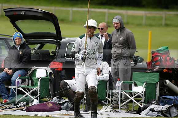 Four Quarters Orange v Ferne Park  in a Dollar Cup Polo match 2013.05.13