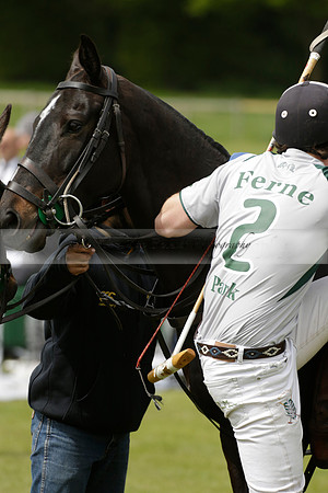 Four Quarters Orange v Ferne Park  in a Dollar Cup Polo match 2013.05.13