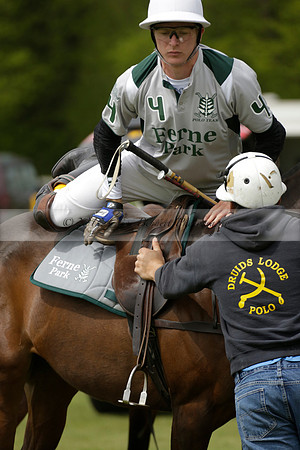 Four Quarters Orange v Ferne Park  in a Dollar Cup Polo match 2013.05.13