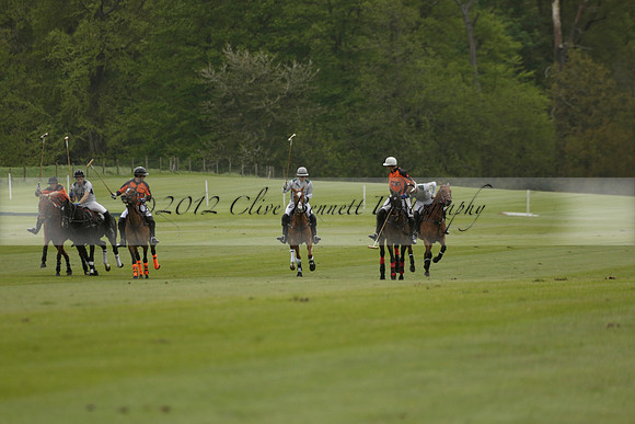 Four Quarters Orange v Ferne Park  in a Dollar Cup Polo match 2013.05.13