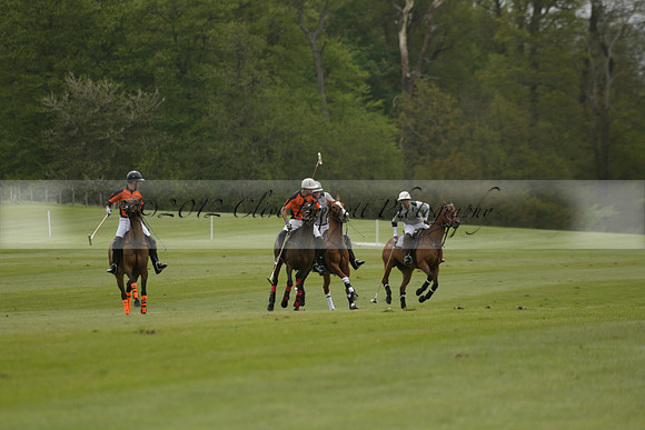 Four Quarters Orange v Ferne Park  in a Dollar Cup Polo match 2013.05.13