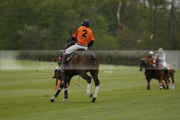 Four Quarters Orange v Ferne Park  in a Dollar Cup Polo match 2013.05.13