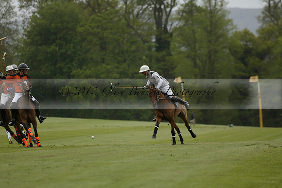 Four Quarters Orange v Ferne Park  in a Dollar Cup Polo match 2013.05.13