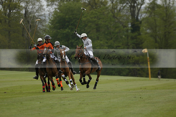 Four Quarters Orange v Ferne Park  in a Dollar Cup Polo match 2013.05.13