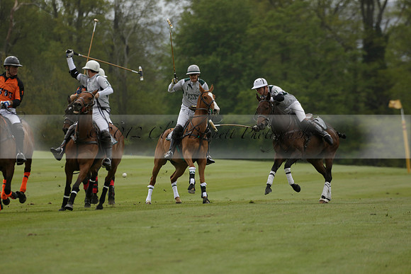 Four Quarters Orange v Ferne Park  in a Dollar Cup Polo match 2013.05.13