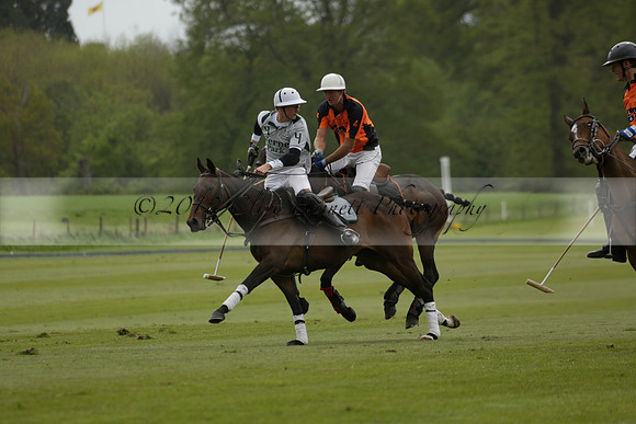 Four Quarters Orange v Ferne Park  in a Dollar Cup Polo match 2013.05.13