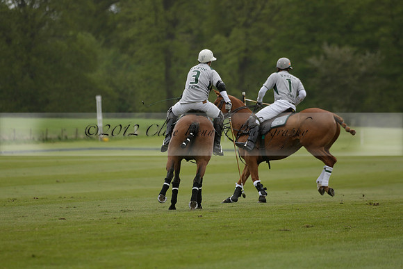 Four Quarters Orange v Ferne Park  in a Dollar Cup Polo match 2013.05.13