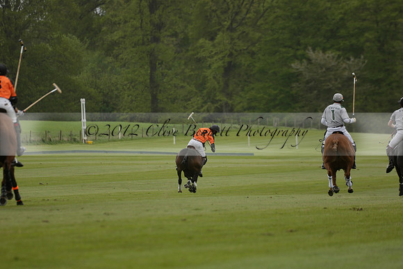 Four Quarters Orange v Ferne Park  in a Dollar Cup Polo match 2013.05.13