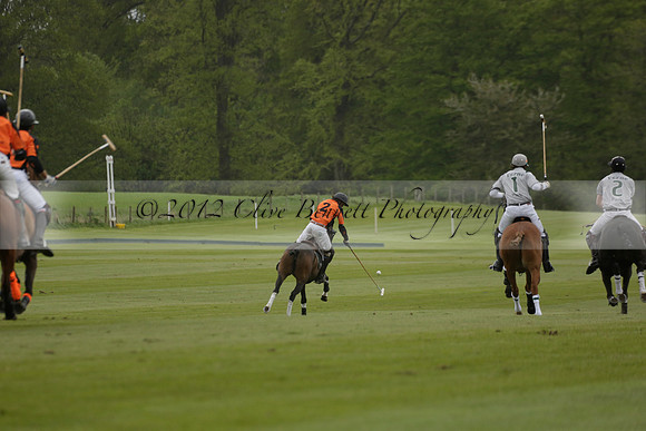 Four Quarters Orange v Ferne Park  in a Dollar Cup Polo match 2013.05.13