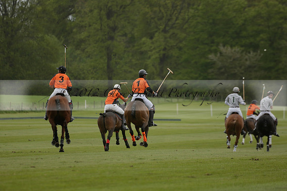 Four Quarters Orange v Ferne Park  in a Dollar Cup Polo match 2013.05.13
