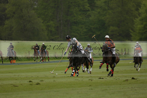 Four Quarters Orange v Ferne Park  in a Dollar Cup Polo match 2013.05.13