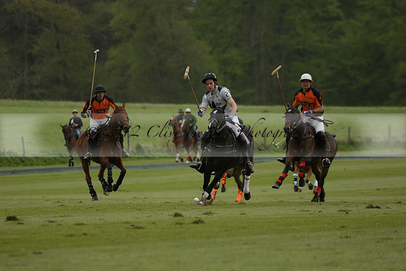 Four Quarters Orange v Ferne Park  in a Dollar Cup Polo match 2013.05.13