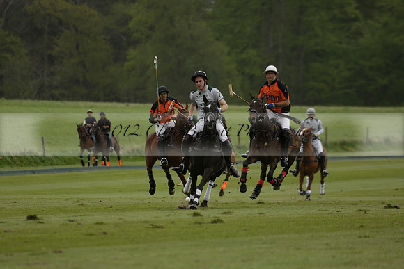 Four Quarters Orange v Ferne Park  in a Dollar Cup Polo match 2013.05.13