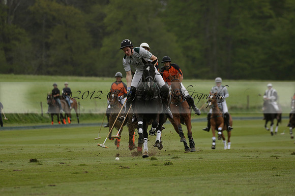 Four Quarters Orange v Ferne Park  in a Dollar Cup Polo match 2013.05.13