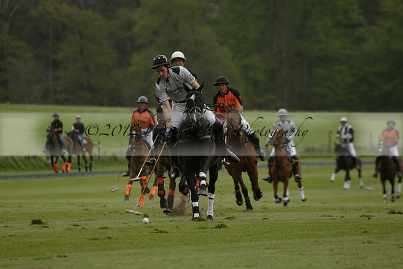 Four Quarters Orange v Ferne Park  in a Dollar Cup Polo match 2013.05.13
