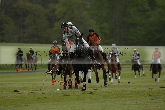 Four Quarters Orange v Ferne Park  in a Dollar Cup Polo match 2013.05.13