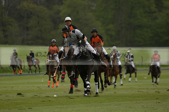 Four Quarters Orange v Ferne Park  in a Dollar Cup Polo match 2013.05.13
